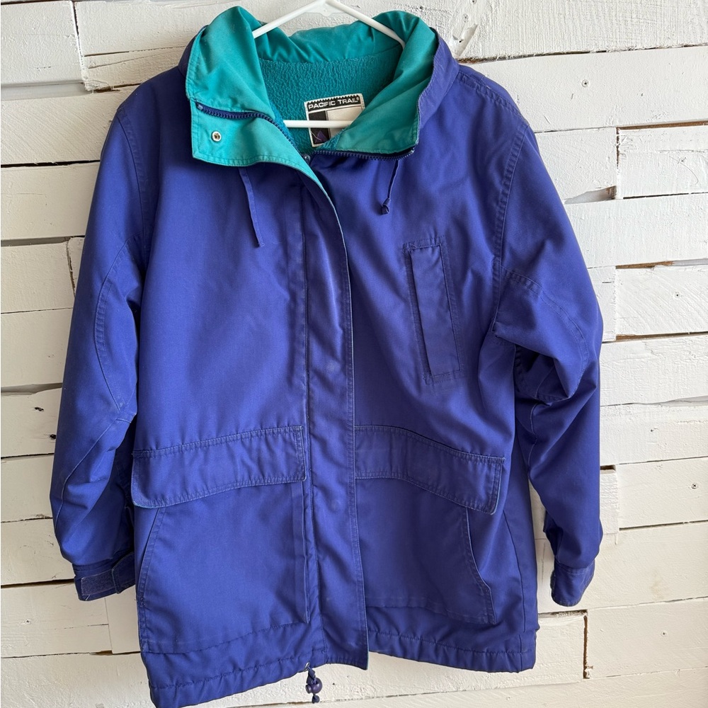 Pacific Trail Purple and Teal Jacket
